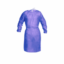 Bata Desechable Morada
