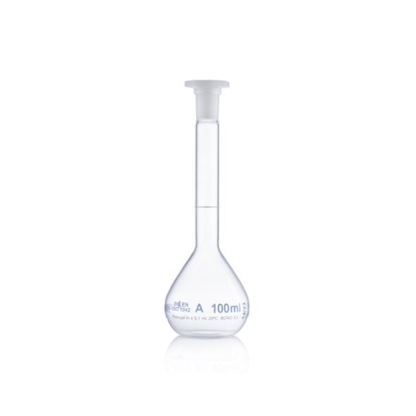 Matraz Aforado Clase A 100ml - 2unds