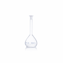 Matraz Aforado Clase A 20ml - 2unds