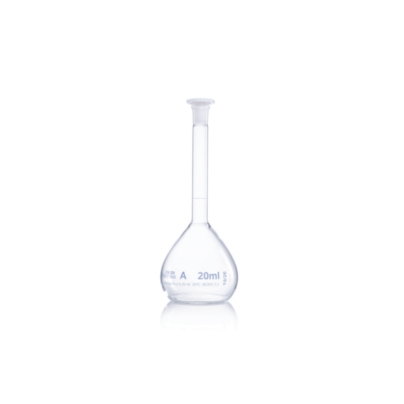 Matraz Aforado Clase A 20ml - 2unds