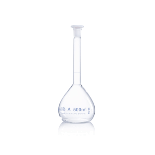 Matraz Aforado Clase A 500ml - 2unds