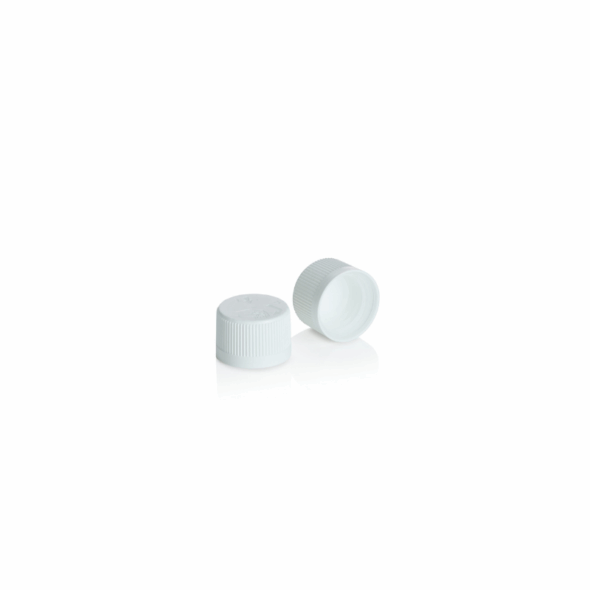 Tapón de Rosca PP28 de Polietileno Blanco