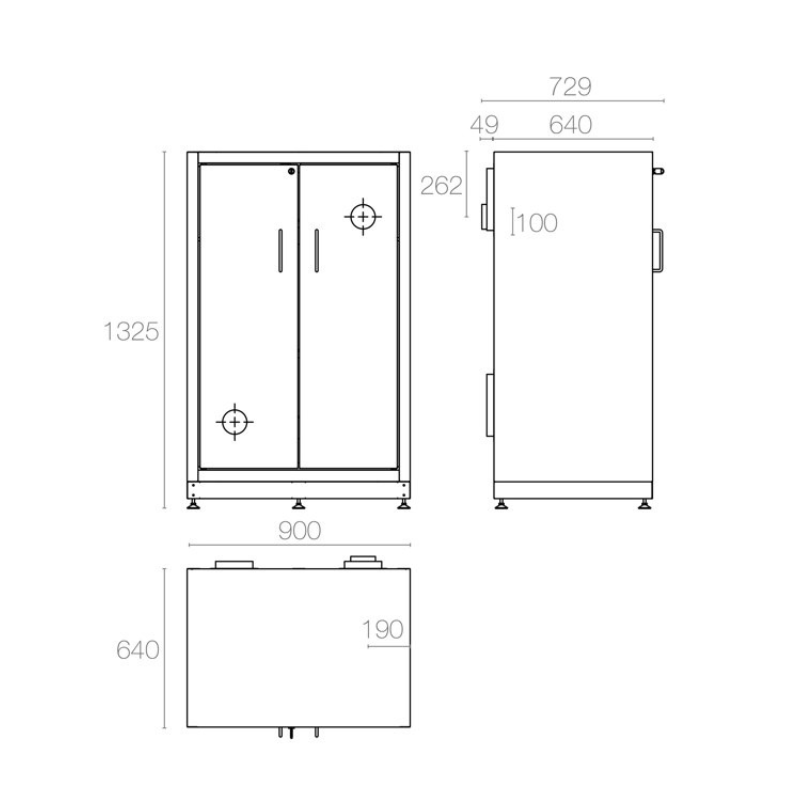 Armario para Sustancias Inflamables - 96l 1