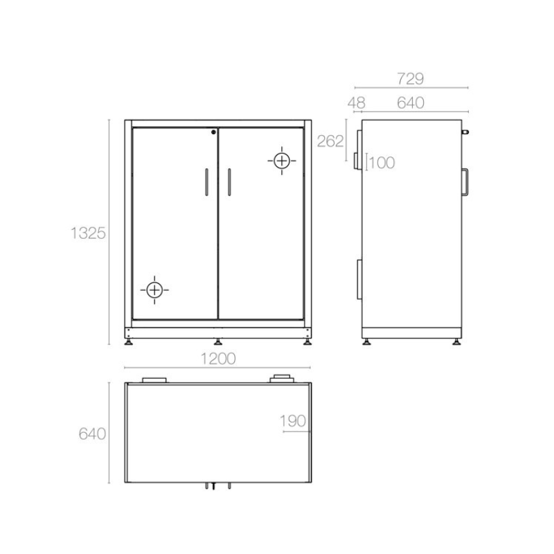 Armario para Sustancias Inflamables - 120l - Imagen 4